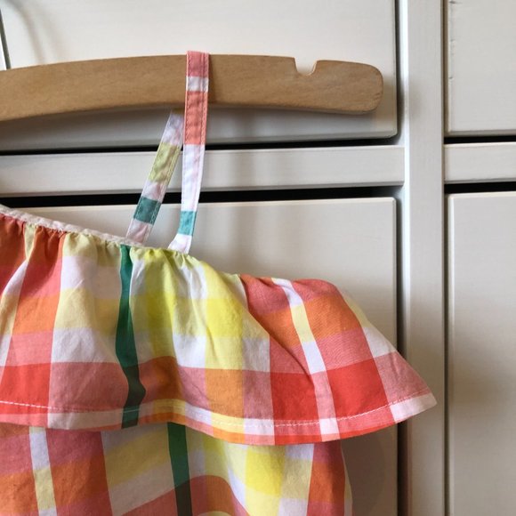 Janie & Jack Multi Plaid Dress | 12-18m - Picture 3 of 8